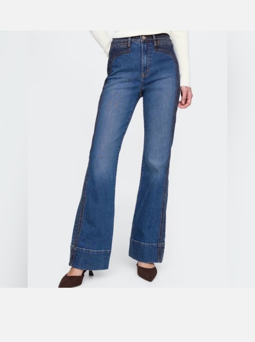 GAP High Rise 70s Flare Jeans | 28/6